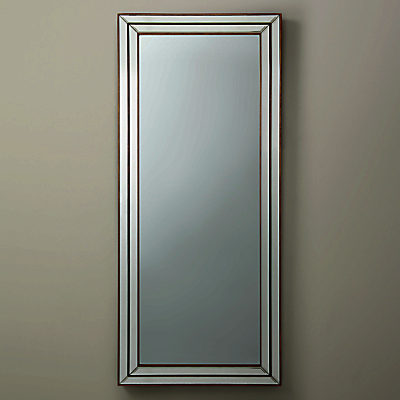 Chambery Leaner Mirror, H154 x W67cm Bronze Chambery Leaner Mirror, H154 x W67cm Bronze